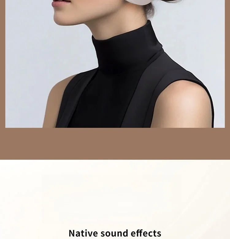 Fashionable Bluetooth wireless headphones, over-ear, deep bass, sports stereo, high fidelity, long battery life, universal