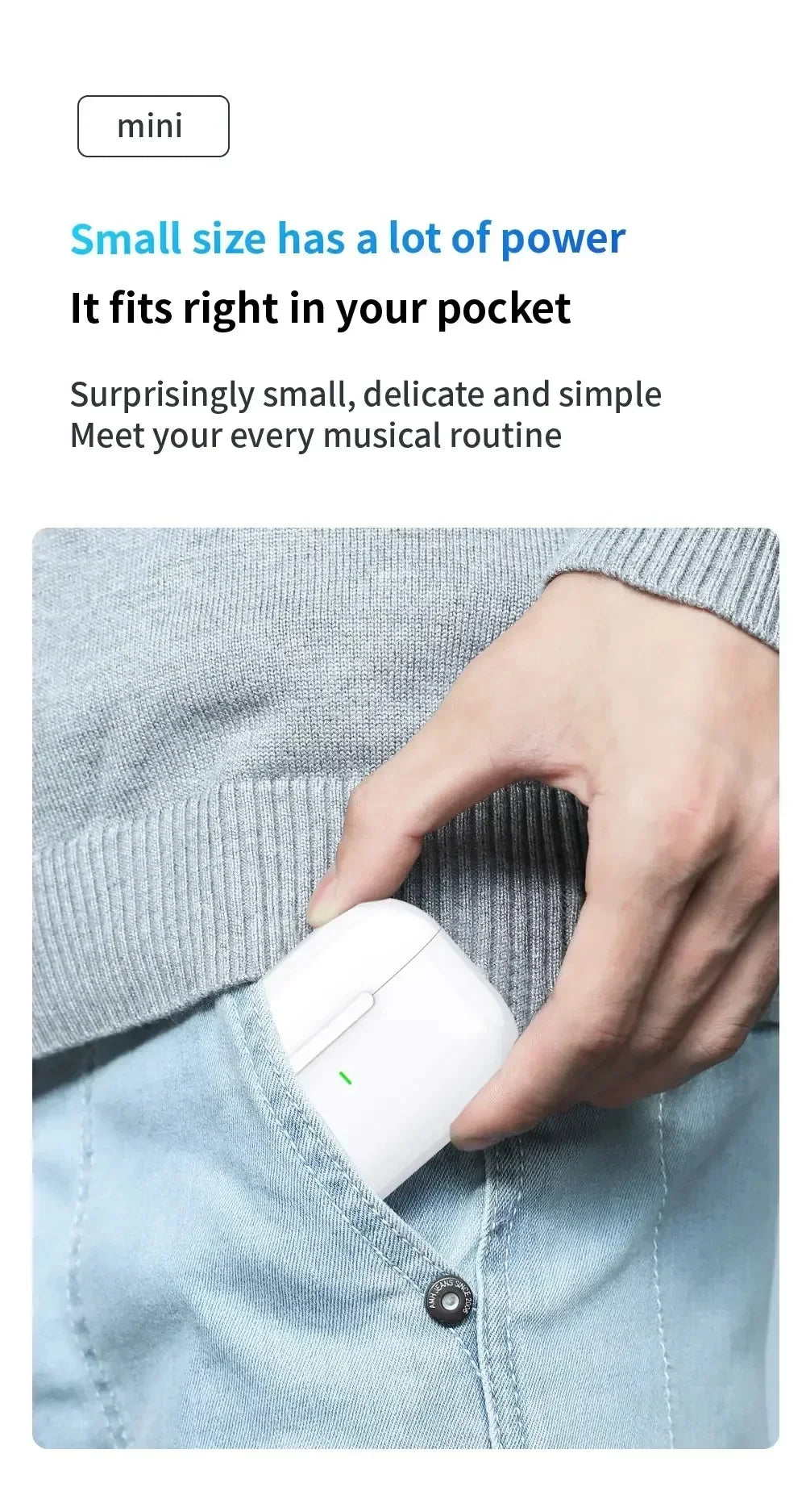 2025 New Air Pro Bluetooth Earphones Wireless Headset HiFi Sound Headphones Low Latency Earbuds Waterproof for IPhone Android